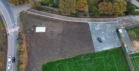 A new overflow has been installed in Lord Ancrum Woods Improving Urban Waters Launch