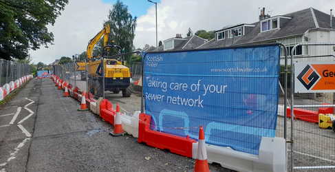 The local sewer network has been upgraded Braidholm Road Sewer Flooding Project