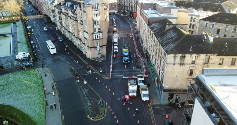 Argyle Street Glasgow Sewer Repair