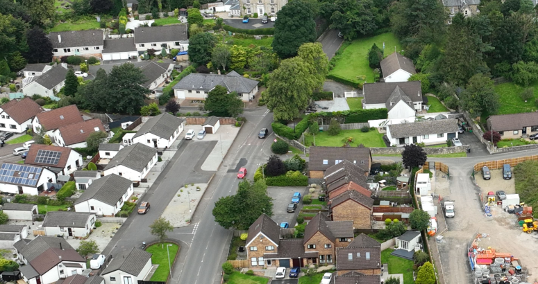 Holm Street will be closed to allow adjacent utilities to be moved Stewarton Flood Alleviation Barbours Park