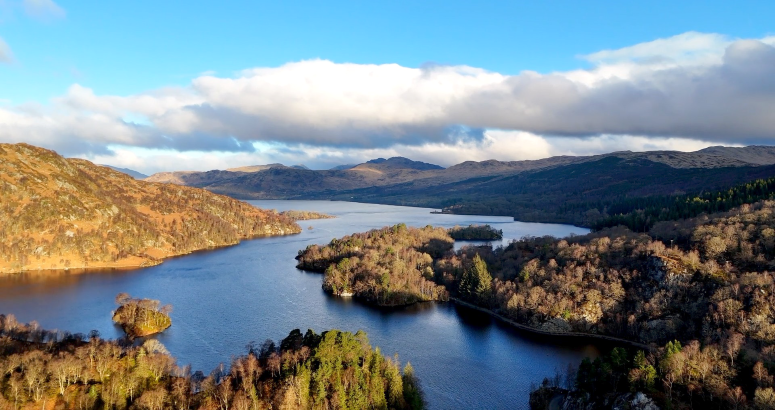 Landscape of Loch Katrine