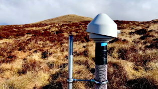 Monitoring equipment has been installed to capture data about peatland restoration at Loch Katrine