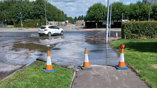 Waste water seeps to the surface and can damage roads and footpaths King's Inch Road Sewer Upgrade